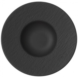 Villeroy & Boch Pastabord Manufacture Rock - Zwart - ø 29 cm