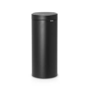 Brabantia Touch Bin Prullenbak - 30 liter - Moonlight Black