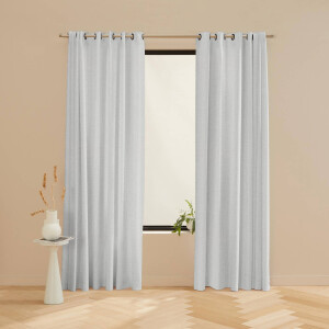 NOUS Living lichtdoorlatend gordijn Diana 12 ivory