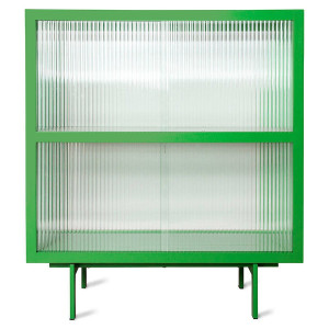 HKliving wandkast Cupboard Ribbed Glass