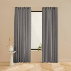 NOUS Living lichtdoorlatend gordijn Lara 93 warm grey