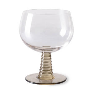 HKliving wijnglas Swirl (350 ml) (Ø10 cm)
