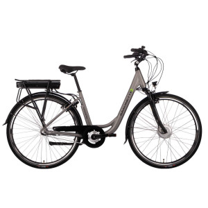 Saxonette Advanced Plus elektrische damesfiets 45 cm, Nxs 3, zilver