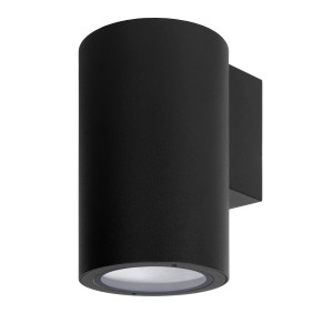 Lucide VOLANTIS - Wandspot / Wandlamp Binnen/Buiten - 1xE27 - IP54 - Zwart 230 V