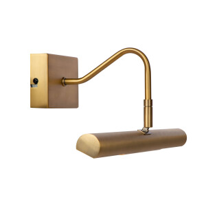 Lucide Lucide VINZ - Schilderijverlichting - 2xG9 - Mat Goud / Messing