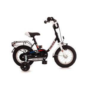 Bachtenkirch Police kinderfiets 12 inch zwart