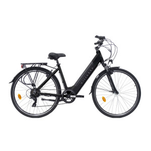 Villette l' Amant Eco, elektrische damesfiets, 7sp, 10,4 Ah, geïntegreerde accu, zwart