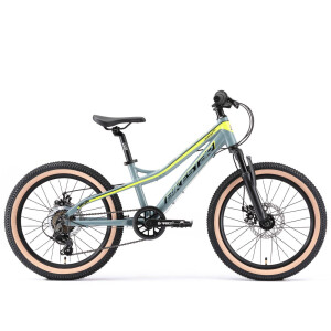 BikeStar MTB kinderfiets 20 inch groen /petrol, 7 speed