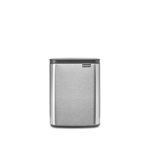 Brabantia Bo prullenbak - 7 l - Matt Steel Fingerprint Proof (7 liter)