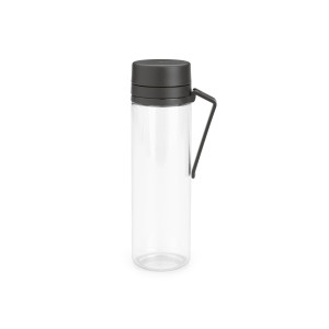 Brabantia Make & Take waterfles - met Zeef - 0,5 l - Dark Grey