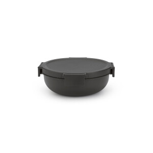 Brabantia Make & Take saladebak - 1,3 l - Kunststof - Dark Grey