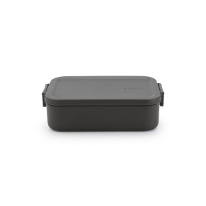 Brabantia Make & Take lunchbox - Medium - Kunststof - Dark Grey