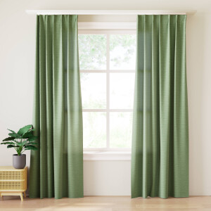 NOUS Living lichtdoorlatend gordijn kant en klaar Nairobi (per stuk) (140 x 180 cm)*