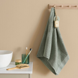 NOUS Living handdoek lichtgroen (100x50 cm)