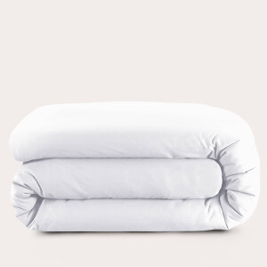 NOUS Kids katoenen dekbedovertrek ledikant wit (100x135 cm)