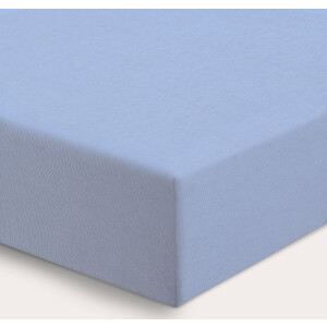 NOUS Kids wieg hoeslaken jersey 40x80 lichtblauw