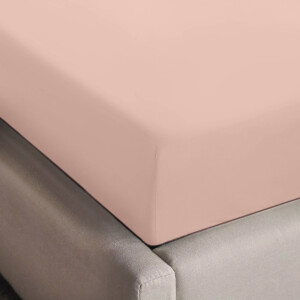 NOUS Living hoeslaken jersey 140x200/220 roze