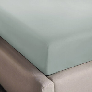 NOUS Living hoeslaken jersey 140x200/220 lichtgroen