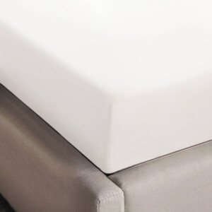 NOUS Living hoeslaken jersey 90x200/220 ivoor