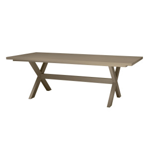 Exotan Exotan Picknicktafel Delta - Aluminium - Groen/Zand - 75x220x105