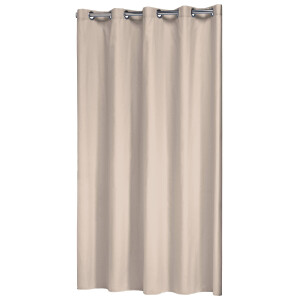 Sealskin douchegordijn Coloris Polyester/Katoen (180x200 cm) (Ecru)