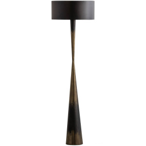 BePureHome vloerlamp Blackout Too - Zwart (151xø45 cm)