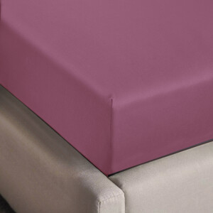 NOUS Living katoenen hoeslaken - paars