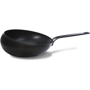 BK Wokpan / Wokarang Black Steel - ø 30 cm / 2.6 liter - zonder anti-aanbaklaag