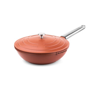 Westinghouse Wokpan Performance - Rebel Red - ø 28 cm - standaard anti-aanbaklaag