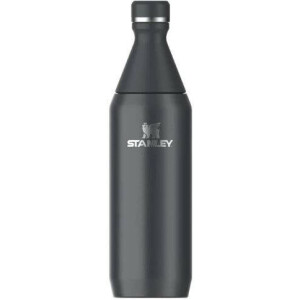 Stanley Thermosfles The All Day Slim Bottle - Black - 600 ml