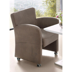 exxpo - sofa fashion Fauteuil Intenso, loungesessel, modern, keuze uit leer of textiel hoge bodemvrijheid, vrij in de ruimte te plaatsen, hoog zitcomfort