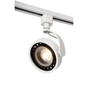 Lucide TRACK DORIAN Railspot - 1-fase Railsysteem / Railverlichting - 1xES111 - Wit (Uitbreiding)