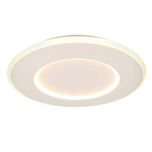 Lucide AXELLE - Plafonnière - Ø 39,6 cm - LED Dimb. - 1x24W 2700K - 3 StepDim - Wit