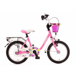 Bachtenkirch kinderfiets 14 inch roze