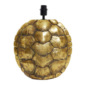 Light & Living Tafellamp 'Turtle' 48cm, kleur Antiek Brons (excl. kap)