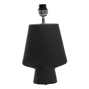 Light & Living Tafellamp 'Ciara' Keramiek, 40cm, kleur Zwart (excl. kap)