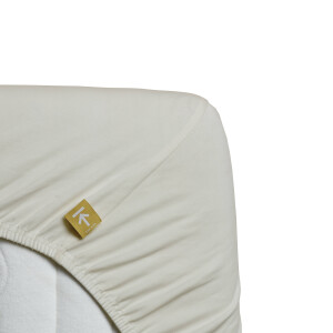 Beddinghouse jersey hoeslaken - gebroken wit