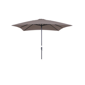 Garden Impressions Garden Impressions Lotus parasol 250x250 - carbon black/ taupe