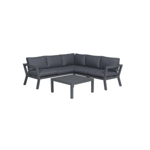 Garden Impressions Colorado loungeset 3-delig - / reflex black