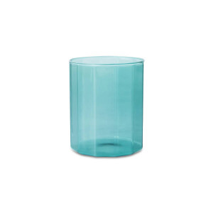 HKLIVING Sunlit waterglas - teal