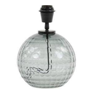 Light & Living Tafellamp 'Taiki' Glas, 28cm (excl. kap)