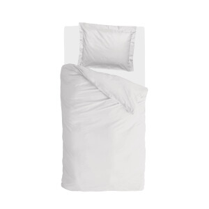 Walra percaline dekbedovertrek 1-persoons wit (140x220 cm)