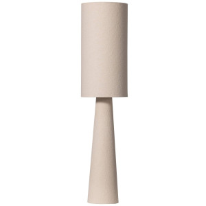 BePureHome Loft vloerlamp - Metaal/Bouclé - Naturel (130xø30 cm)