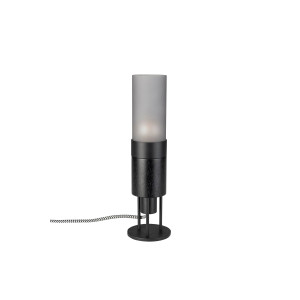 Dutchbone Dutchbone Momo Bureaulamp/ Tafellamp Charcoal Zwart