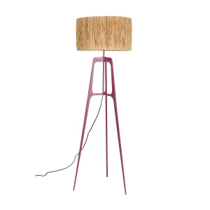 Dutchbone Afra vloerlamp/ staande lamp Paars