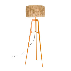 Dutchbone Afra vloerlamp/ staande lamp Oranje