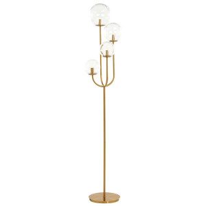 Light & Living Vloerlamp 'Magdala' 4-lamps, kleur Goud