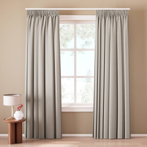 NOUS Living lichtdoorlatend gordijn kant en klaar velvet (130 x 270 cm)*