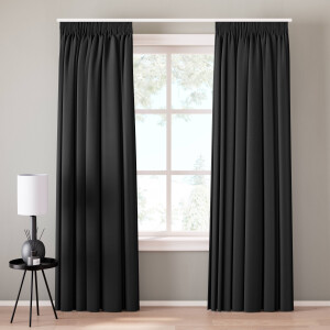 NOUS Living lichtdoorlatend gordijn kant en klaar velvet (130 x 270 cm)*