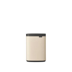 Brabantia Bo afvalemmer 4L met kunststof binnenemmer - Soft Beige